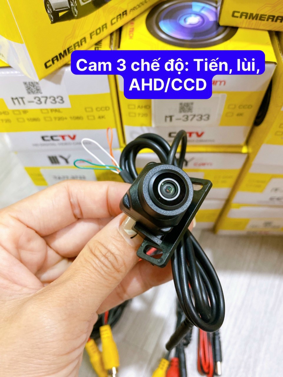 Rear camera 3 mode auto multi-function switch AHD CCD