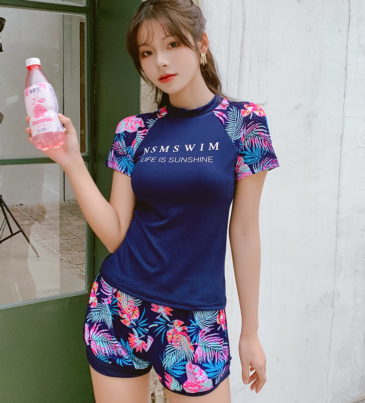 Đồ bơi nữ hai mảnh năng động at168 mayhomes set bikini gồm áo bơi nữ và quần bơi short nữ