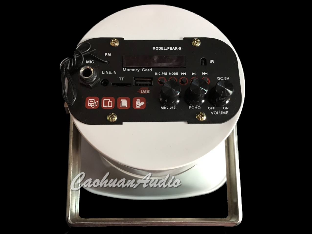 Loa nén liền ampli - 15w - bluetooth
