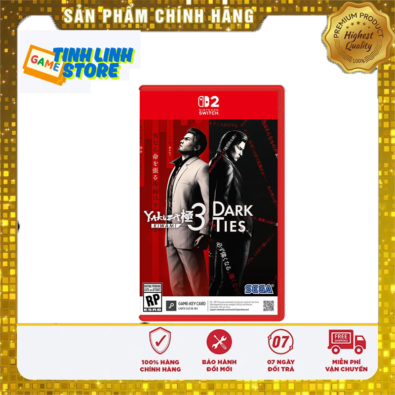 Game Yakuza Kiwami 3 & Dark Ties – Nintendo Switch 2