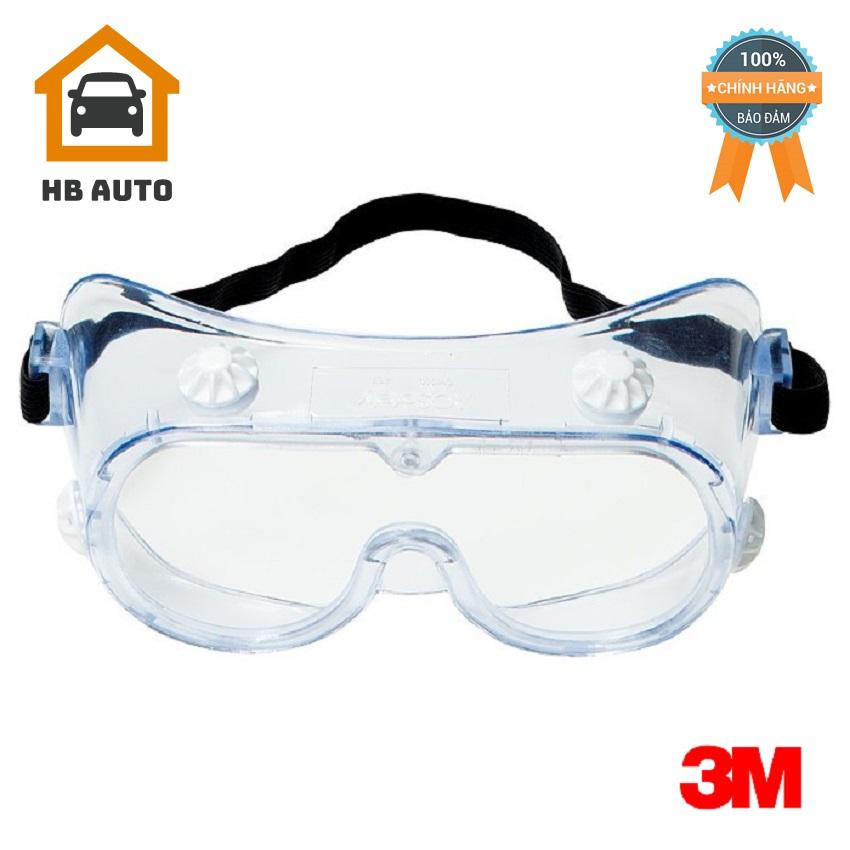Mắt kính bảo hộ chống hoá chất 3M 334