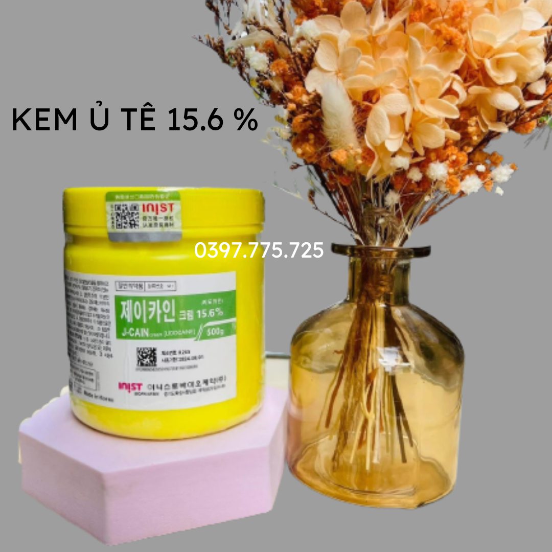 Ủ tê 15.6% dành cho spa,tmv
