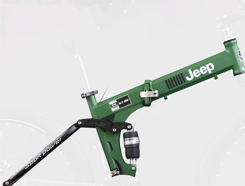 Xe đạp thể JEEP gấp gọn sành điệu khung thép siêu bền phanh đĩa cơ Xe đạp thể JEEP gấp gọn sành điệu khung thép siêu bền phanh đĩa cơ