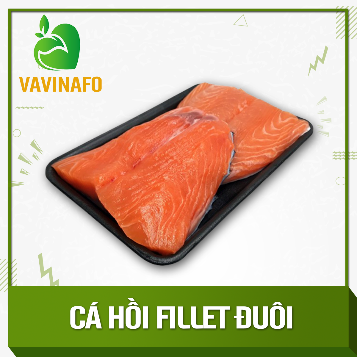 HCM - Cá hồi fillet đuôi - Thích hợp với các món nướng, chiên bơ, sốt áp chảo, ruốc cá, cháo cá,... - [Giao nhanh TPHCM]