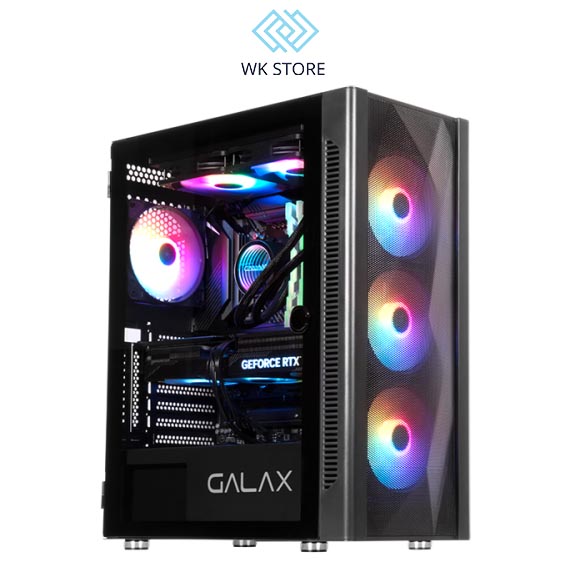 Vỏ case máy tính galax revolution 06 rev-06 black/white atx