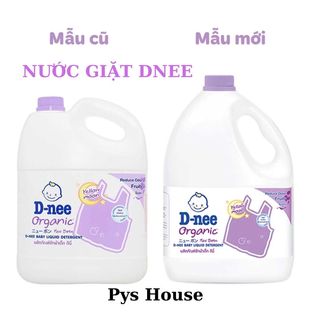 [TEM ĐẠI THỊNH] NƯỚC GIẶT XẢ 2 IN 1 DNEE THÁI LAN 3000ML Màu Tím