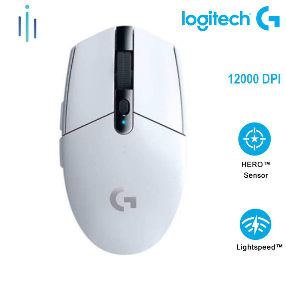 Chuột Logitech Không dây G304 Màu Trắng