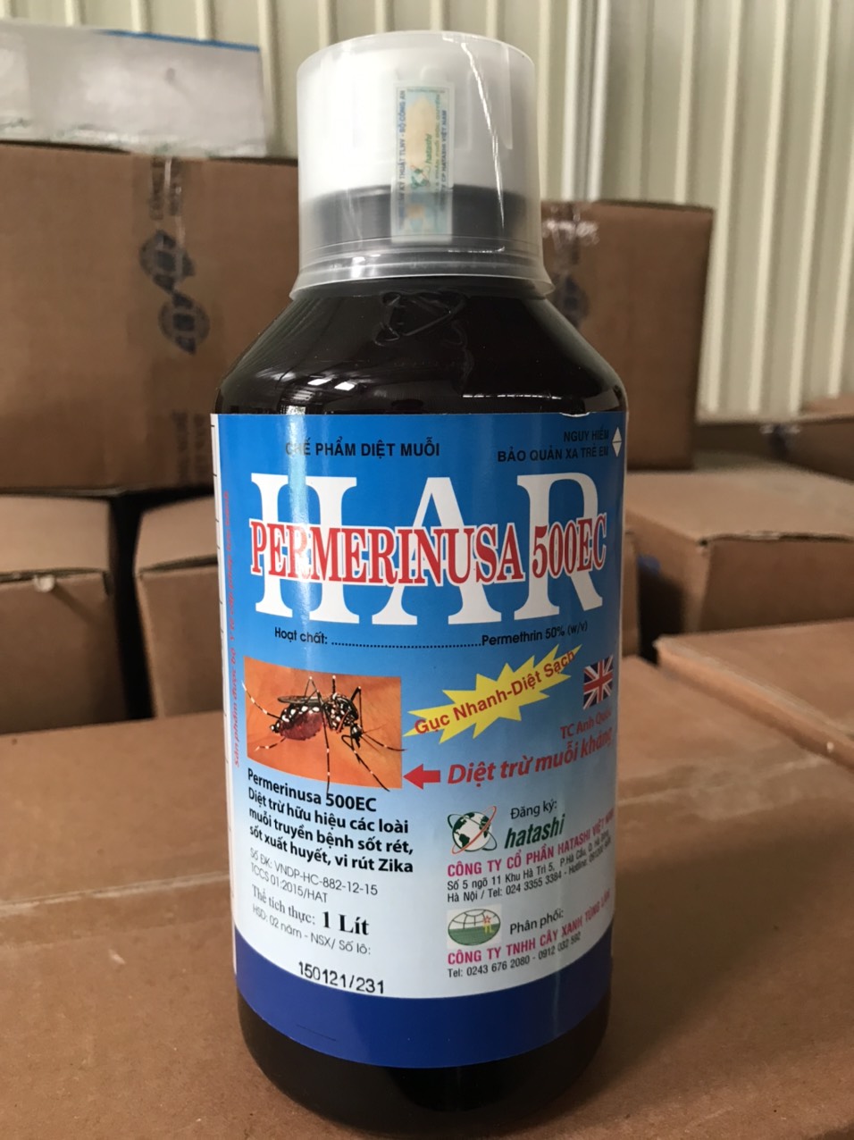 [Hoàn Tiền 10%] Thuốc xịt muỗi y tế HAR PERMETHRIN 1000ml - diệt muỗi tận gốc hiệu quả - tiêu chuẩn Anh quốc