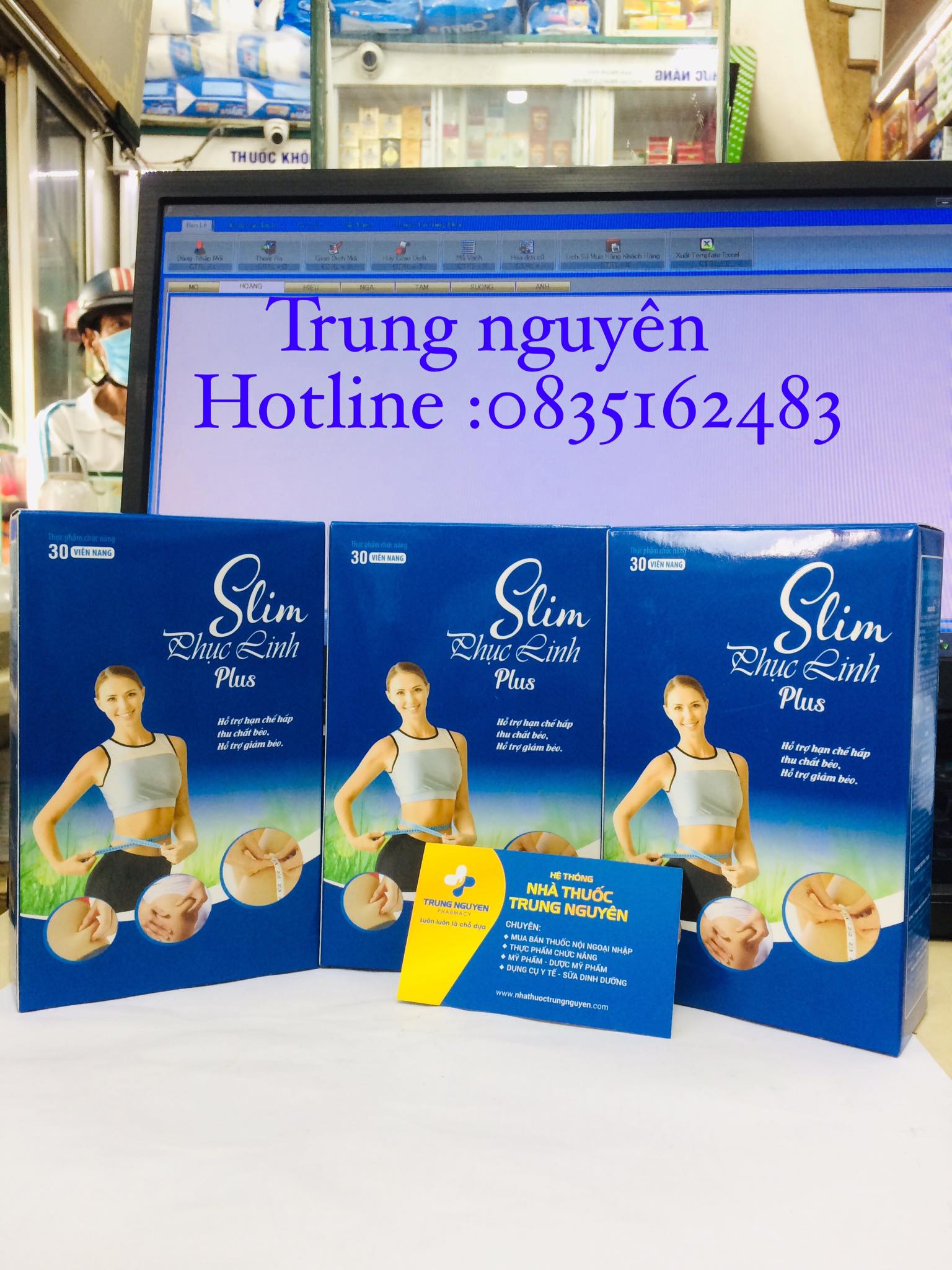[HCM]Slim Phục Linh viên uống giảm cân an toàn hiệu quả 30 viên