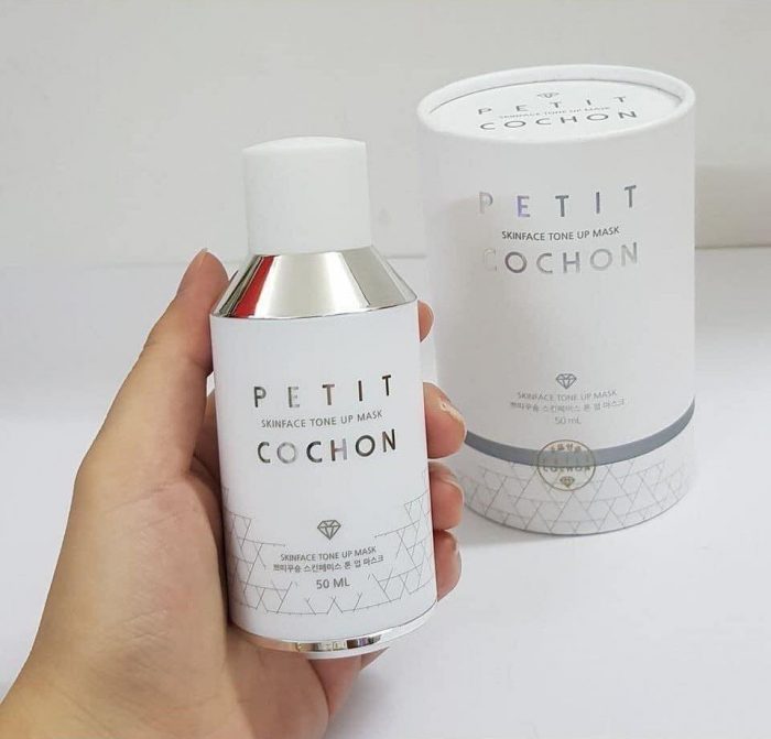 Mặt nạ ủ trắng phủ Petit Cochon skinface tone up mask,