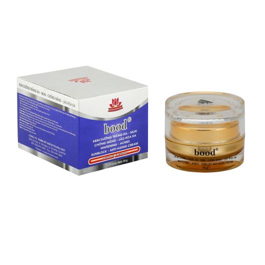 Kem BOOD dưỡng trắng da, ngừa mụn, chống nắng, giảm lão hóa 4 in 1 10g