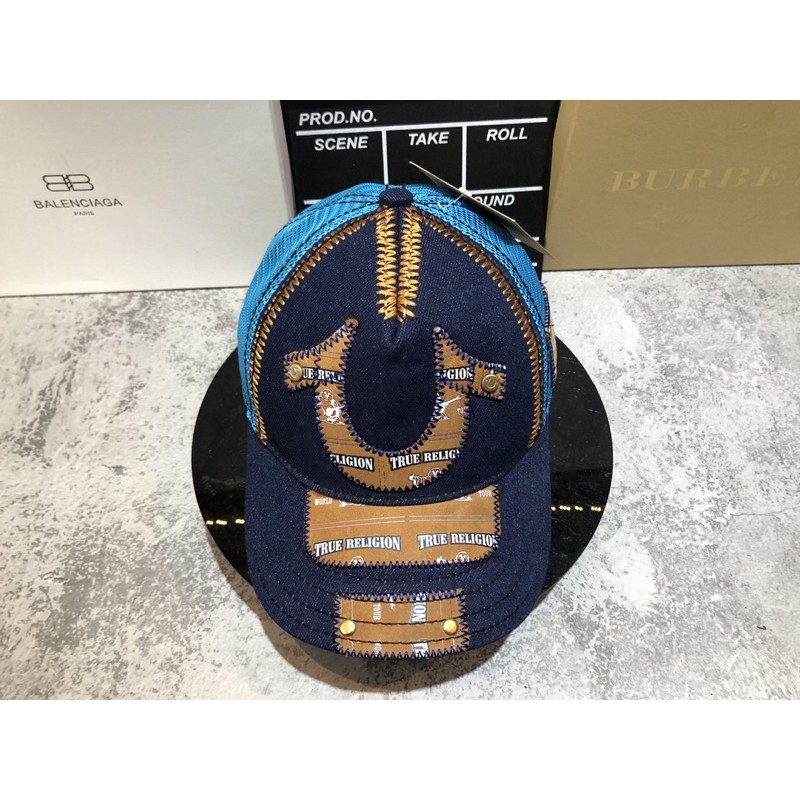 [HCM]Nón Ông địa jean lưới xanh