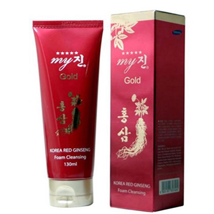 Date mới 9.2025 Hàng Công Ty Sữa Rửa Mặt Sâm Đỏ My Gold Hàn Quốc