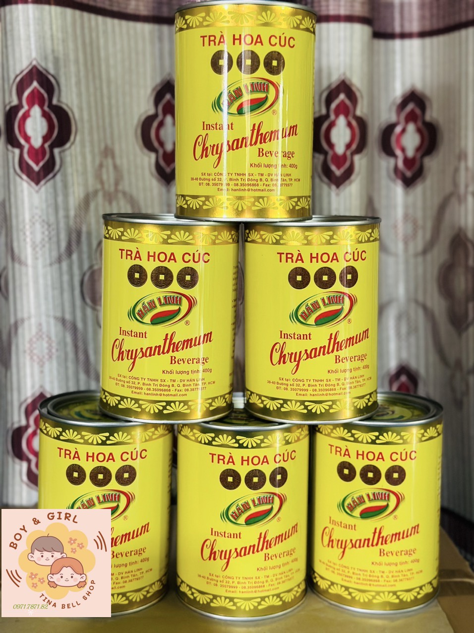 Hoa cúc hán linh cho gia đình