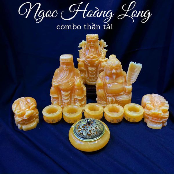 Ly nước bàn thờ đá ngọc hoàng long
