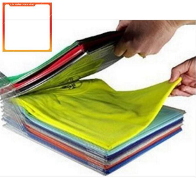 [khay xếp quần áo gấp gọn thông minh