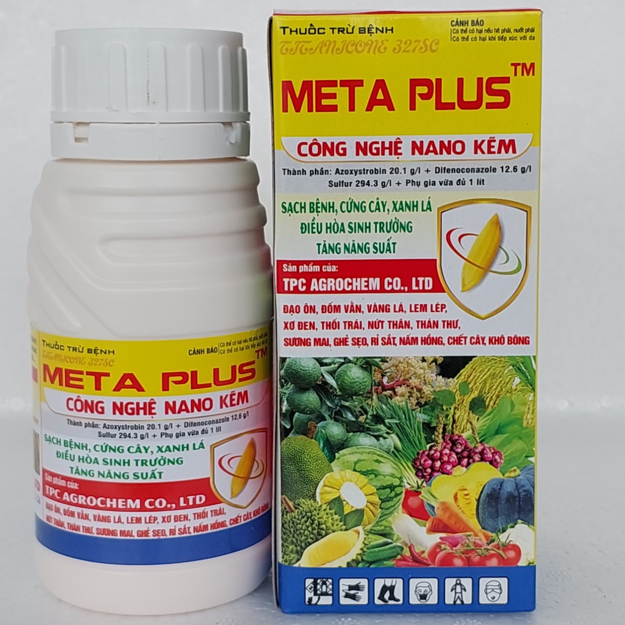 Thuốc trừ nấm bệnh thán thư sương mai rỉ sắt cây trồng chai 240ml