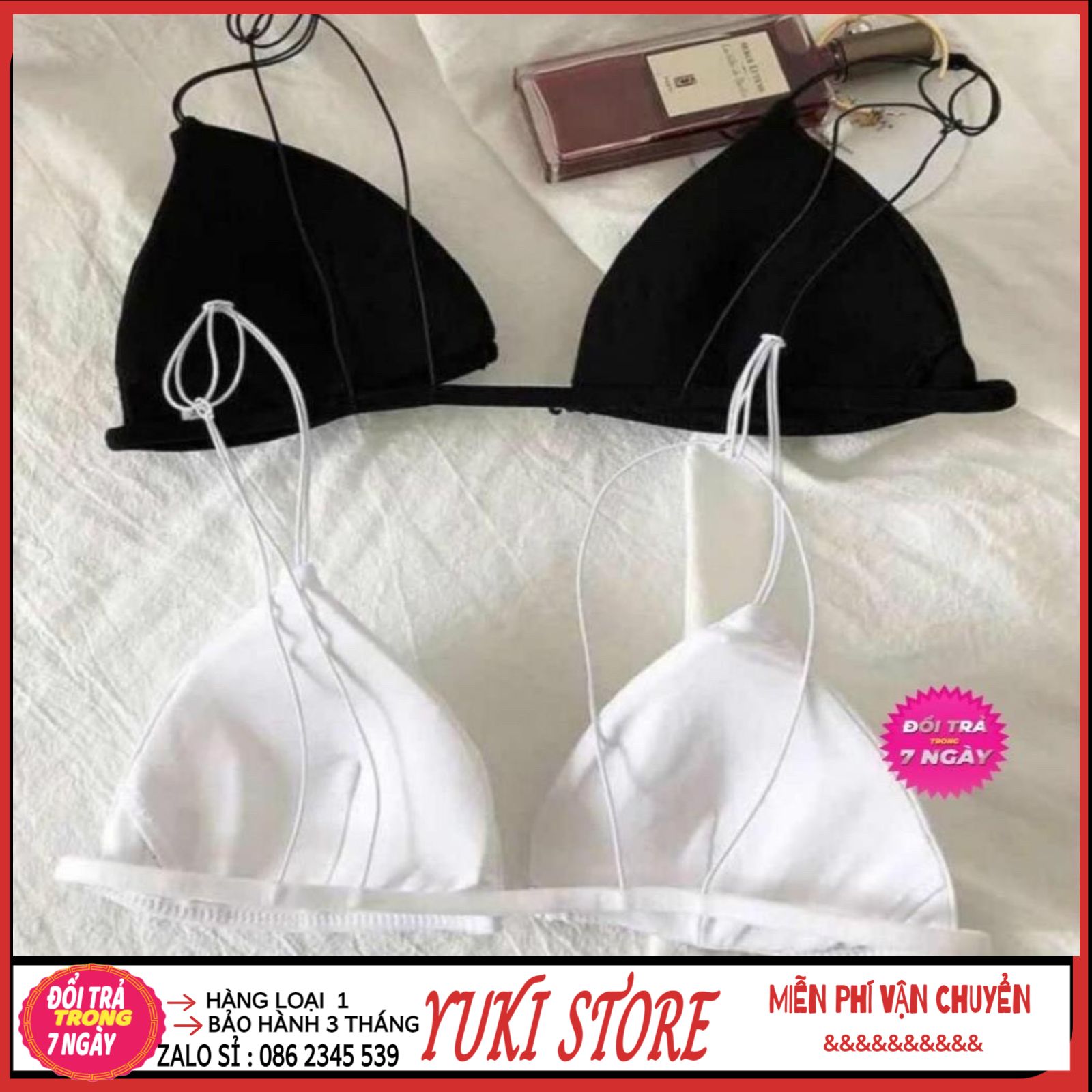 Áo bra cotton dây mảnh ❣️❣️ yuki 8010 ❣️❣️ bra nữ đẹp