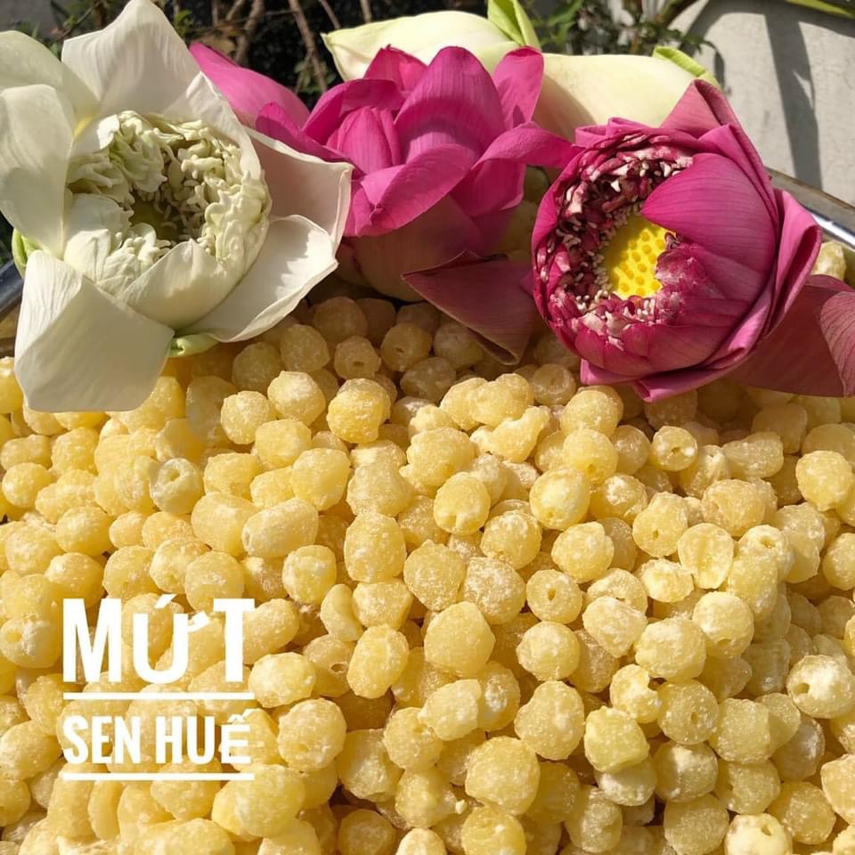 🌼Mứt Tết 🌼[Mứt hạt sen Huế - đặc sản Huế (loại 1)]