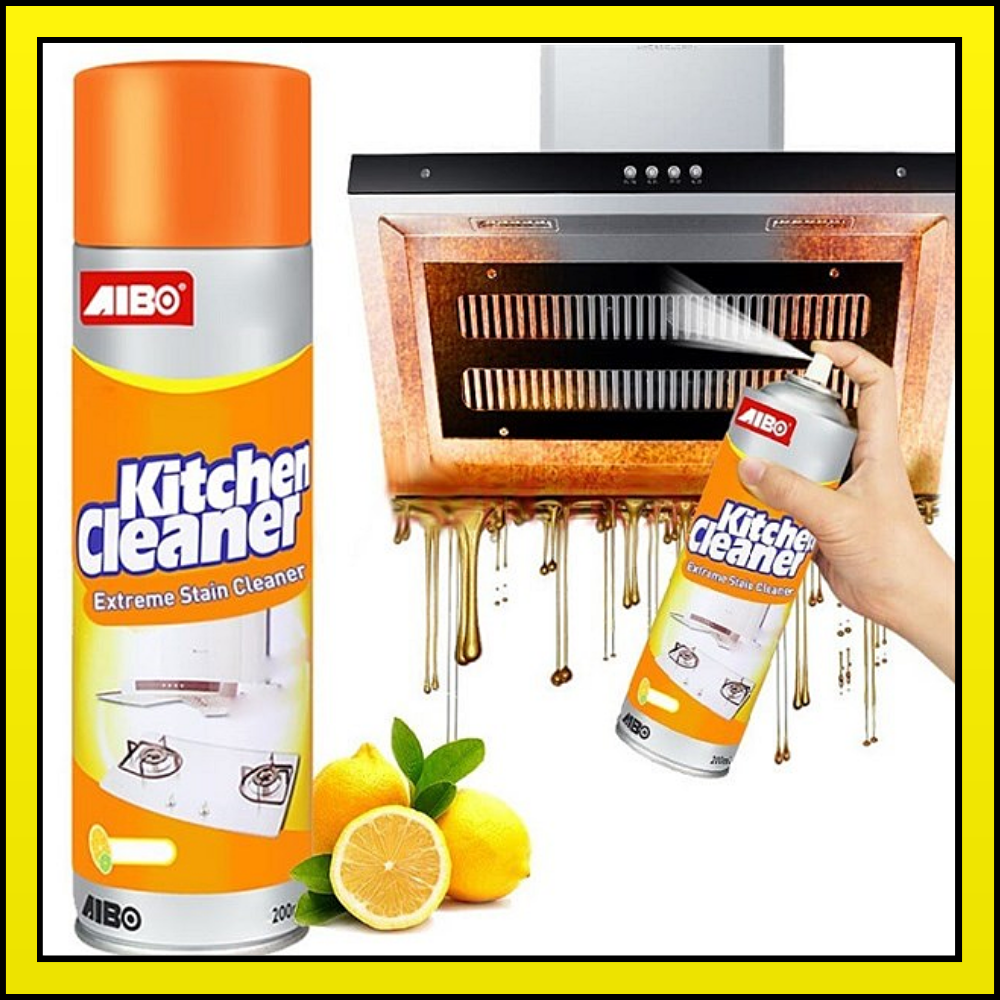 Chai xịt bọt tuyết nhà bếp kichen cleaner đánh bay dầu mỡ và vết bẩn