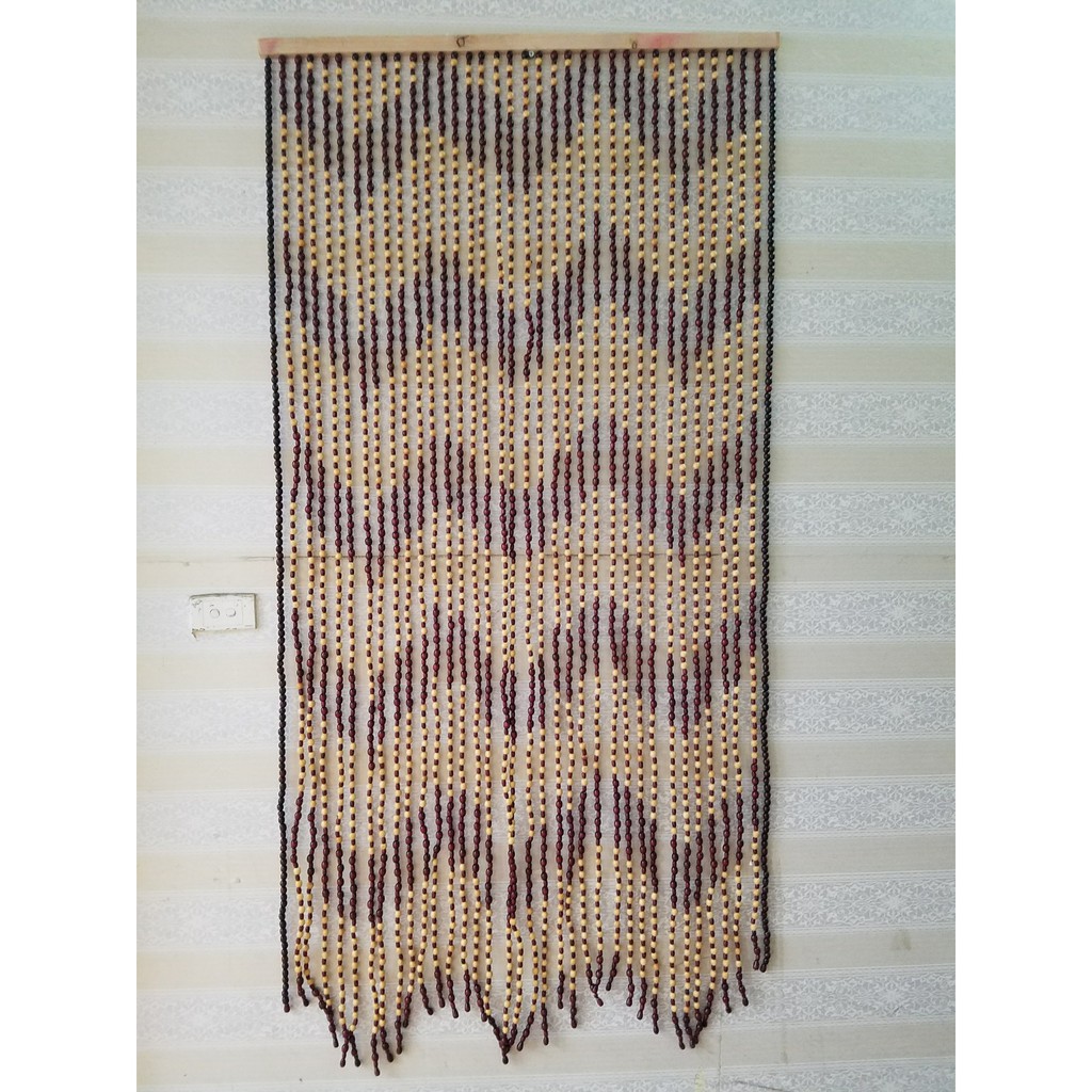 Rèm hạt gỗ Đài Loan cao cấp quả trám hạt to hạt nhỏ