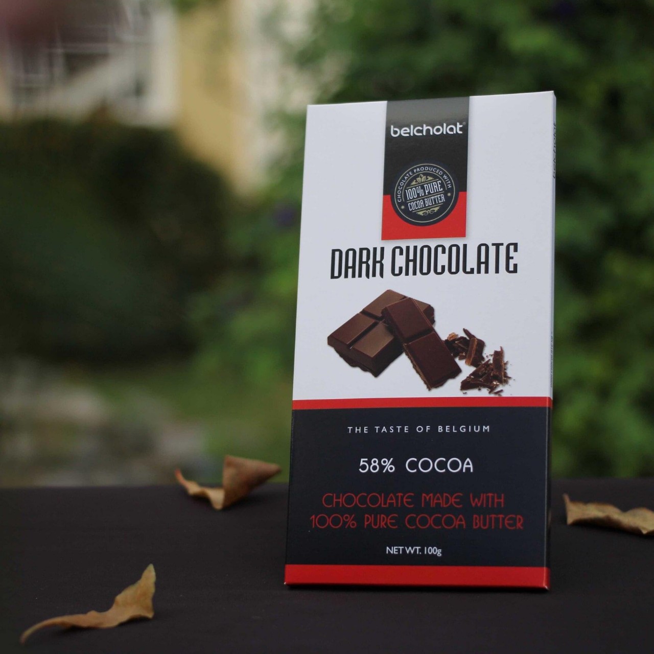 Dark chocolate 58% / bag 100gr
