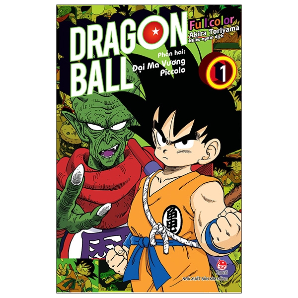 Fahasa - Dragon Ball Full Color - Phần Hai: Đại Ma Vương Piccolo - Tập 1 - Tặng Kèm Bookmark Nhựa