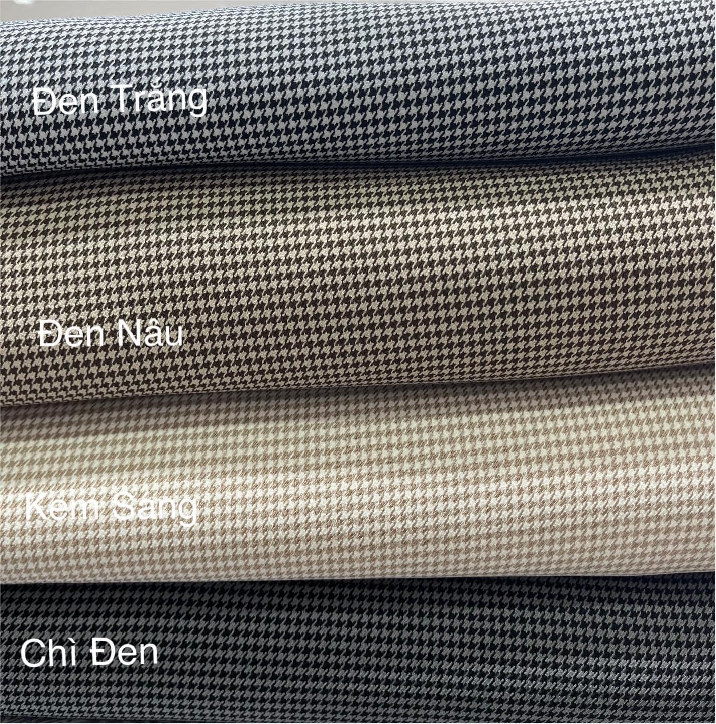 Vải tếch chun zigzag hàn