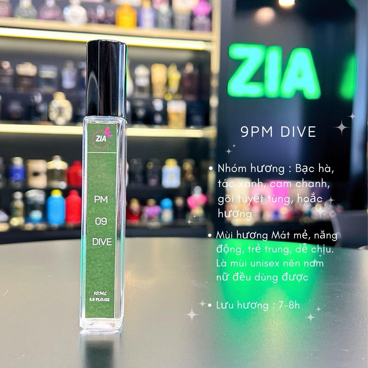 NƯỚC HOA UNISEX 9PM DIVE 10ML