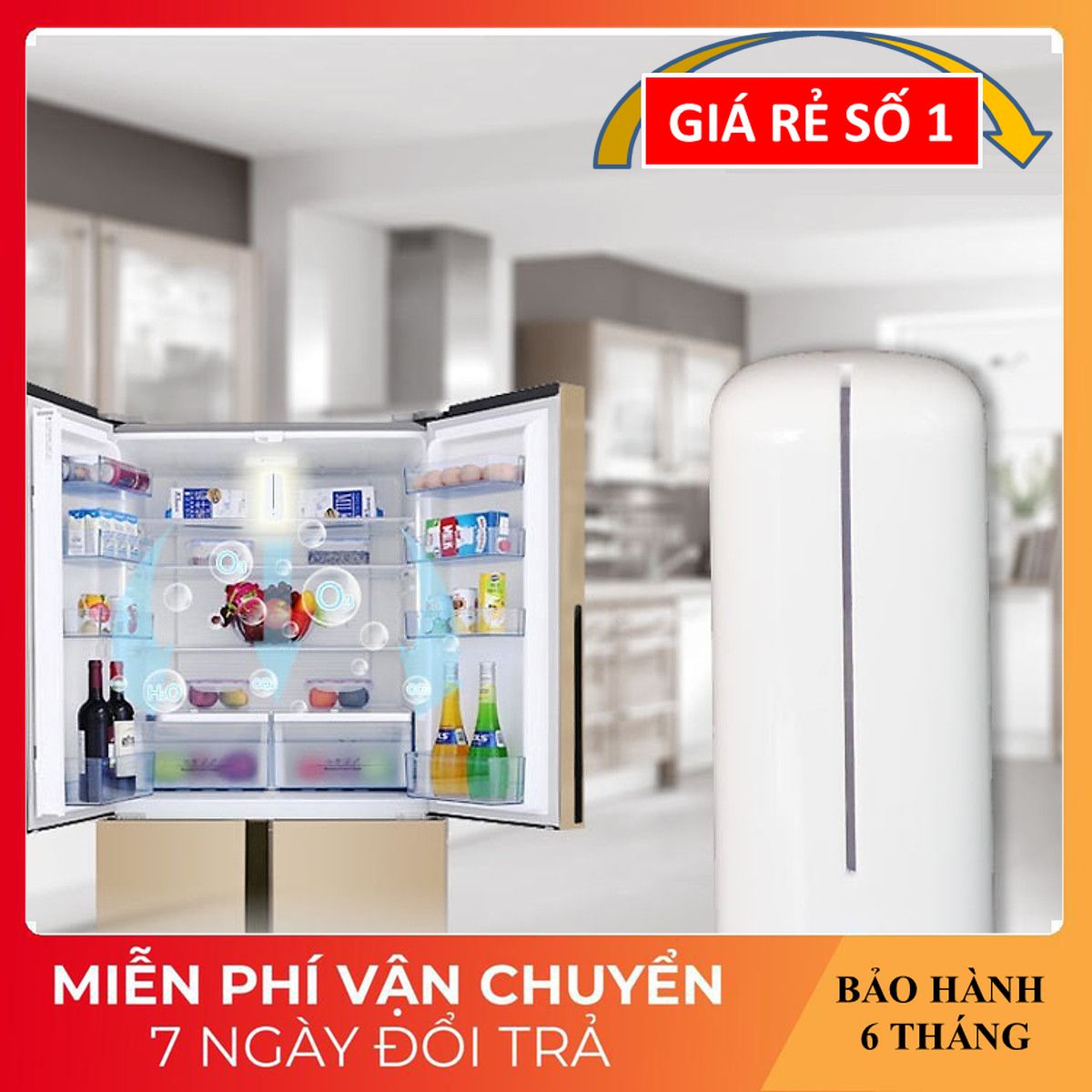 Thiết bị khử mùi tủ lạnh, tủ giày đa năng jm02 - hàng nhập khẩu