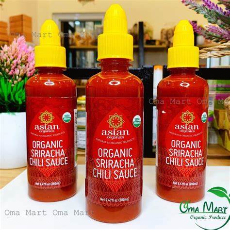 Tương ớt chua ngọt không cay hữu cơ Asian Organics 200ml