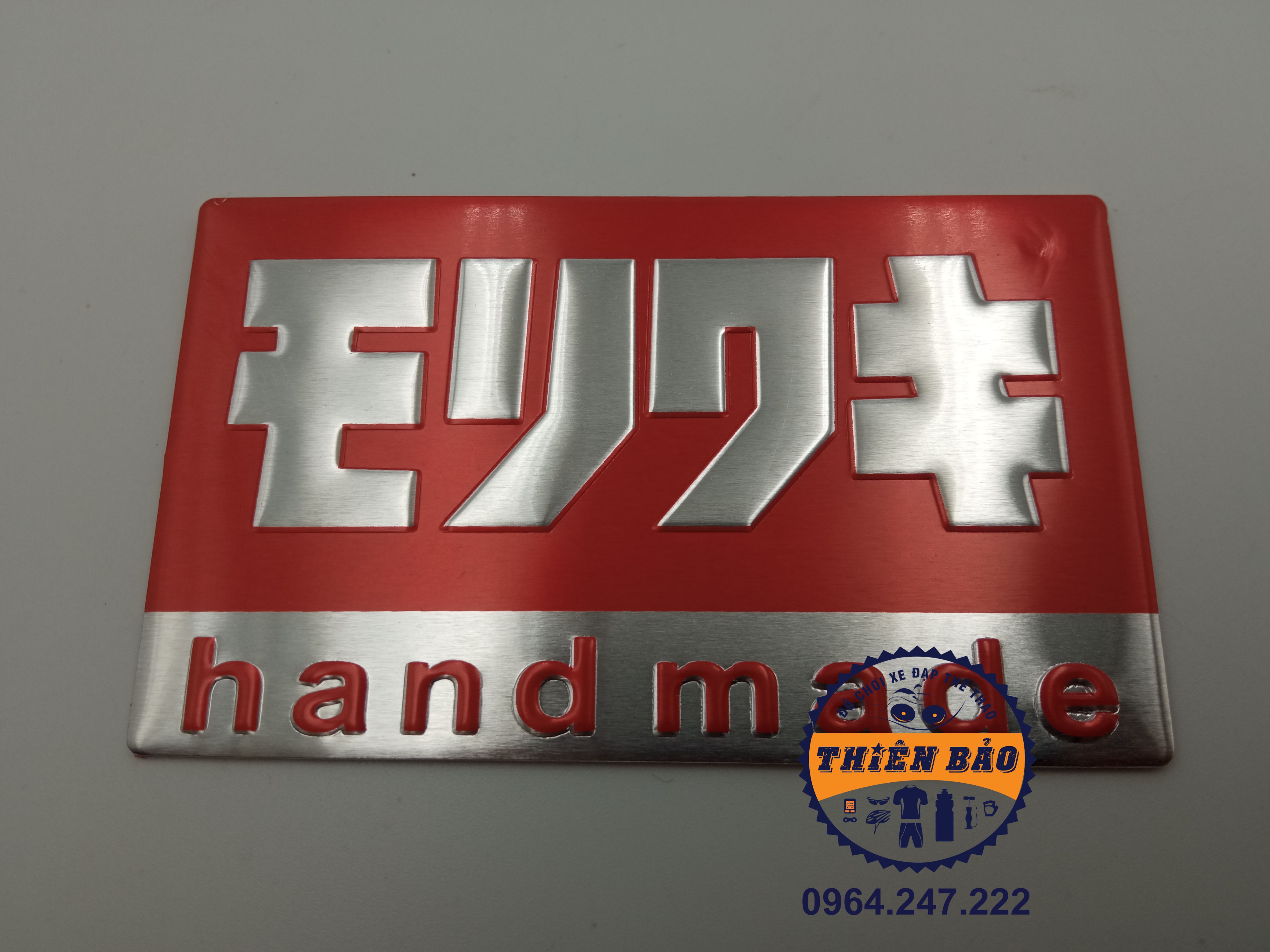 Tem dán xe máy Japan Hand made , logo dán xe, decal phuộc #58