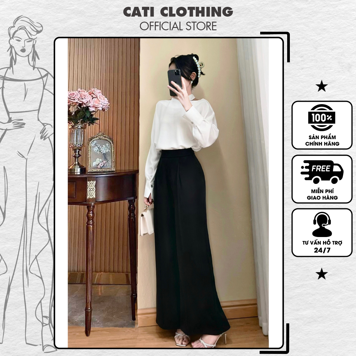 Set bộ CATI công sở sang chảnh