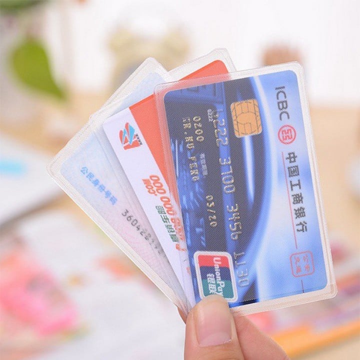 Set 5 Vỏ bọc thẻ căn cước công dân, thẻ ngân hàng,...