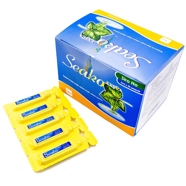 Siro ho SEAKO EXTRA Hỗ Trợ Làm Giảm Ho, Long Đờm, Bổ Phế, Các Chứng Ho Khan, Ho Gió, Ho Có Đờm Nhẹ