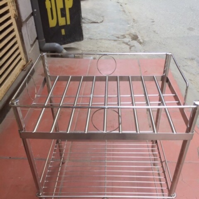Giá Kệ để nồi cơm chữ nhật inox giá rẻ