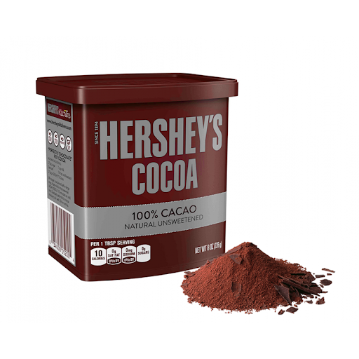 Bột cacao nguyên chất Hershey's Cocoa powder không đường giảm cân, tốt cho tim mạch