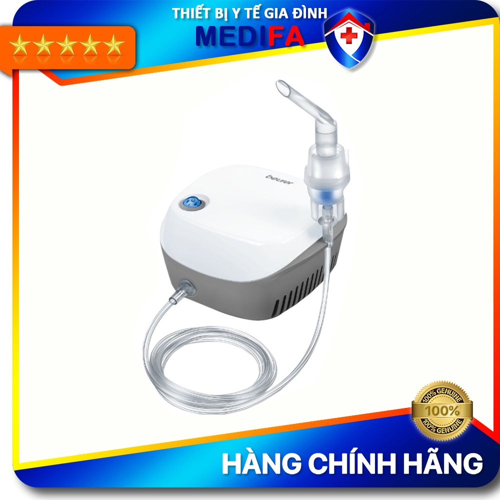 Máy xông khí dung, xông mũi họng beurer ih18 với kích thước hạt xương mịn, chuyên dụng cho trẻ nhỏ
