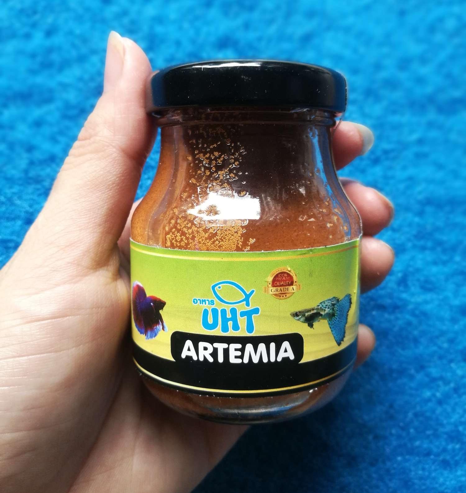 [HCM]Artemia ấp sẵn UHT Thái - thức ăn cho cá