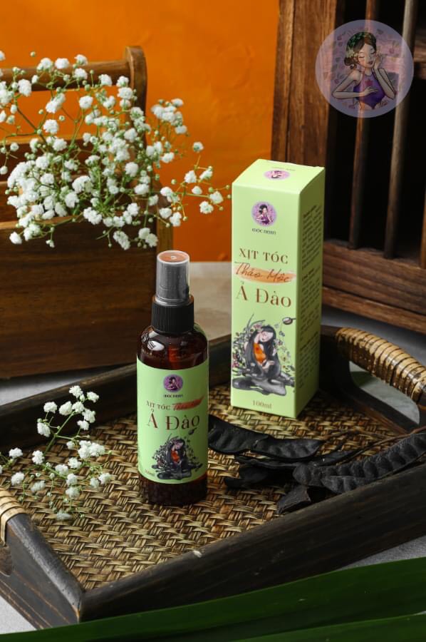 Xịt bưởi mọc tóc ả đào 100ml kích mọc tóc dưỡng tóc