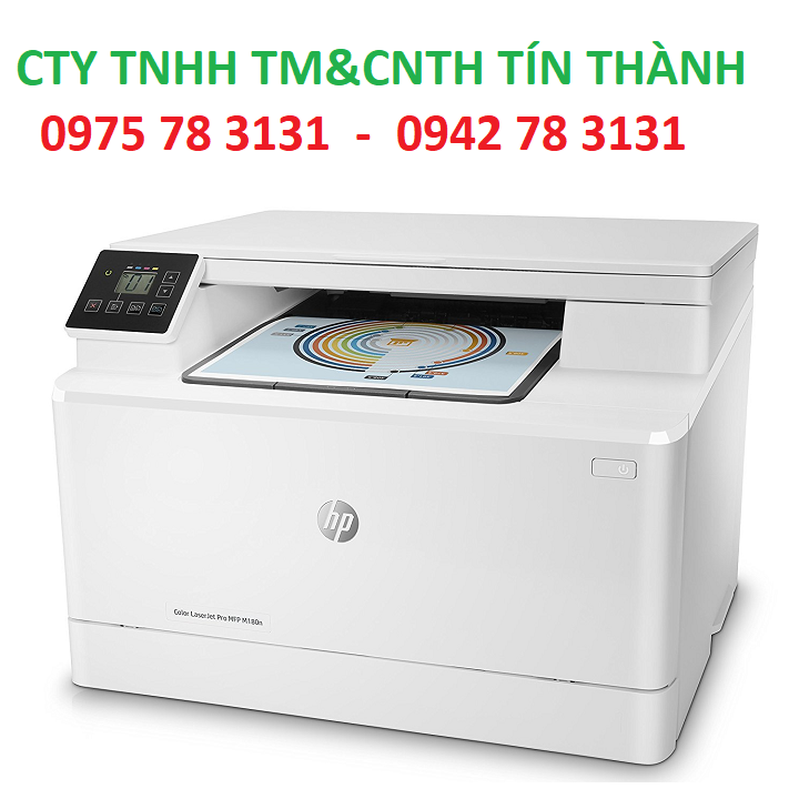 Máy in đa chức năng hp color laserjet pro m180n