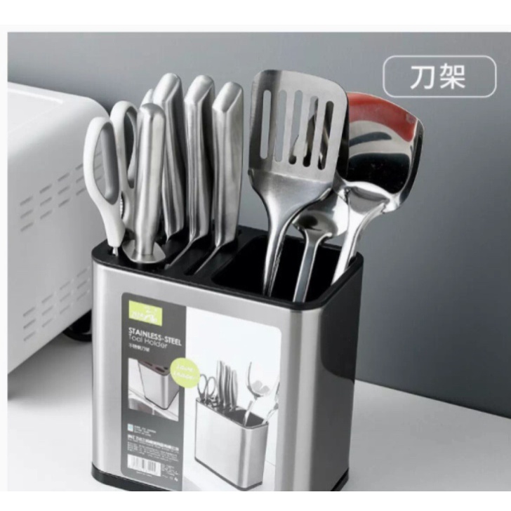Ống cắm dao, đũ inox cao cấp