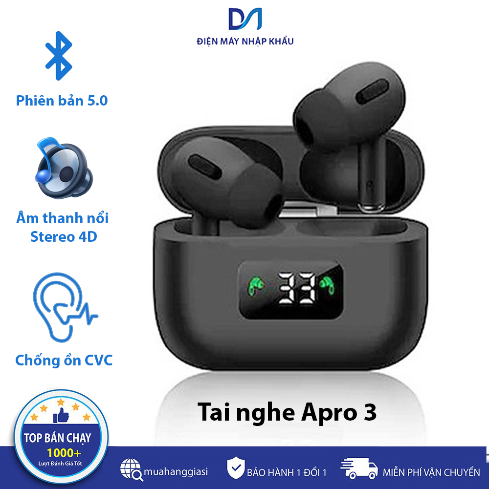 [GIAO HÀNG NHANH] Xả Kho Tai nghe bluetooth, Tai nghe bluetooth không dây, Tai nghe Kiêm Sạc Dự Phòng 2000mAh Công Nghệ BLUETOOTH 5.0 chống ồn, Màn Led Báo Pin, Chống Nước, Âm Thanh HiFi TWS True Siêu Bass, Siêu Trầm micro HD Tương Thích