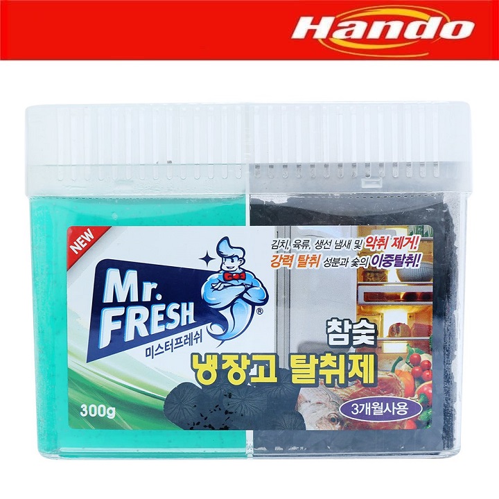  Gel khử khuẩn khử mùi tủ lạnh than hoạt tính Mr.Fresh Hando 300g HD79 