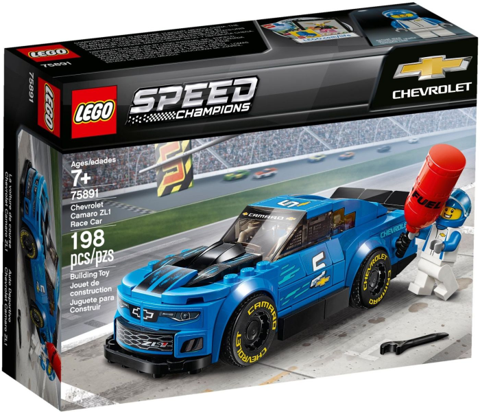 Lego Speed Champions 75891 - Chevrolet Camaro ZL1 Race Car - Bộ xếp hình Lego Xe đua Chevrolet Camaro ZL1