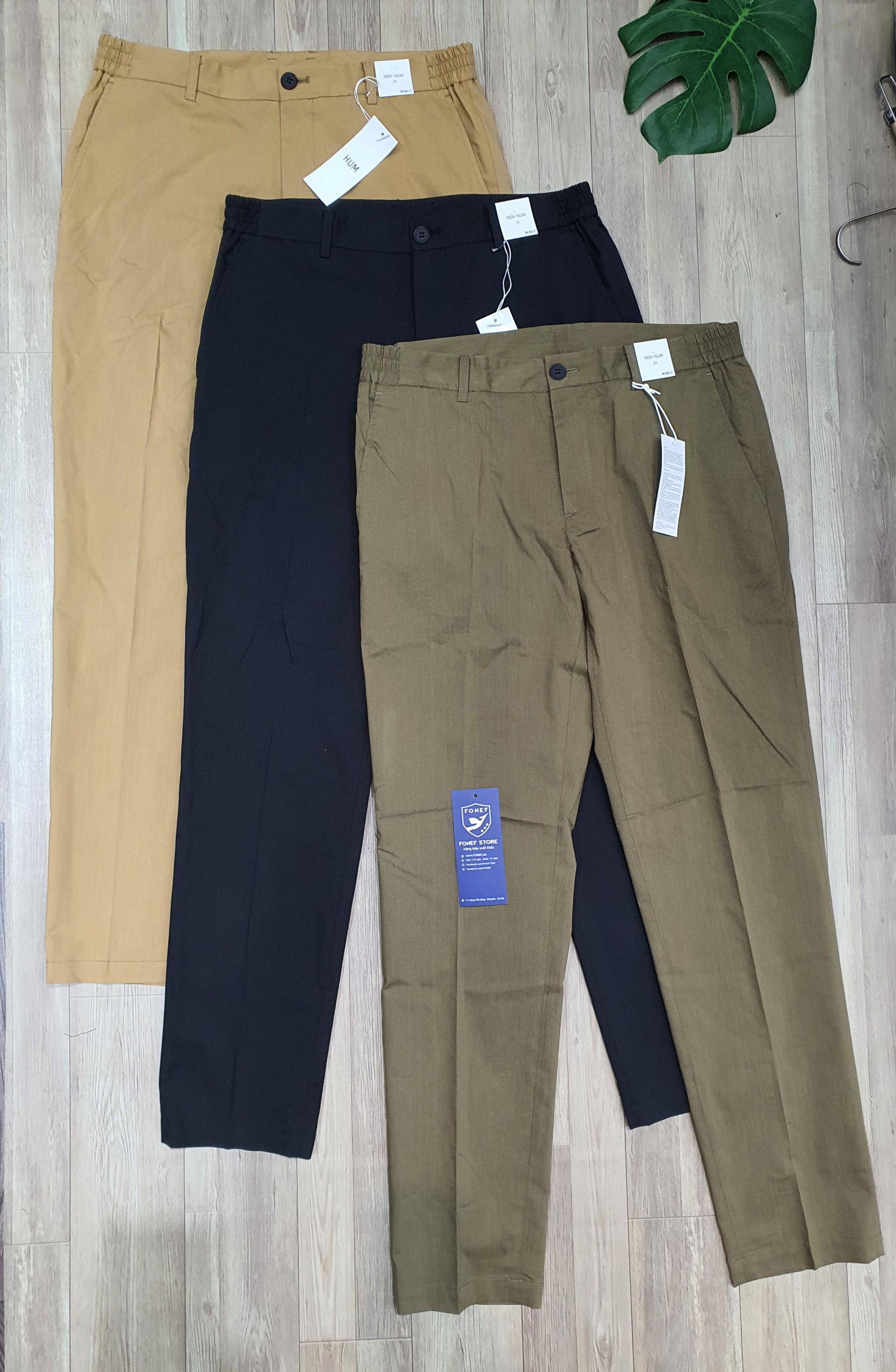 Quần kaki golf xuất xịn full túi, tag.