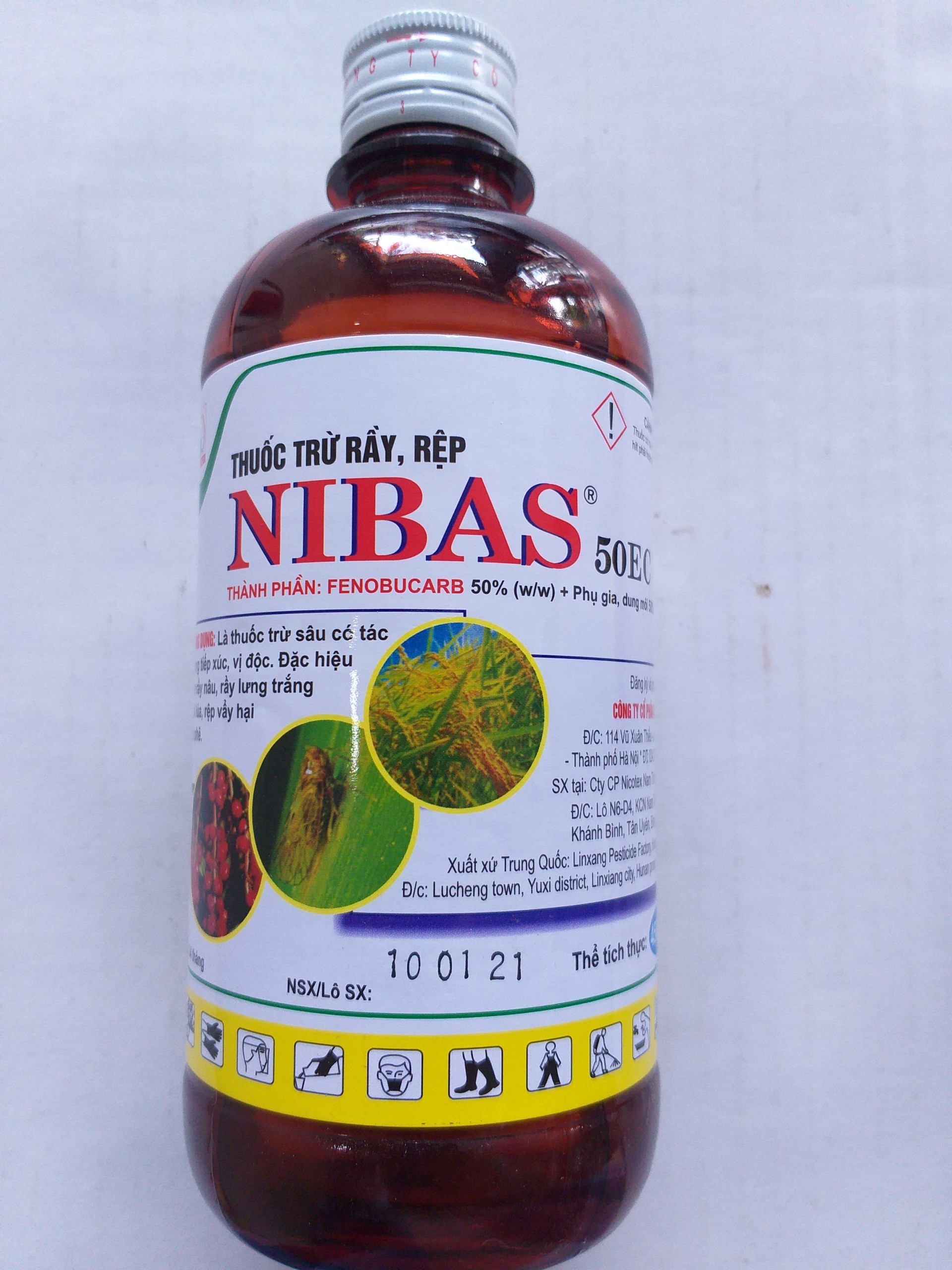 Thuốc trừ rầy, rệp sáp, rầy xanh, rầy trắng, rầy nâu, rầy kháng thuốc Nibas 50SC - 450ml