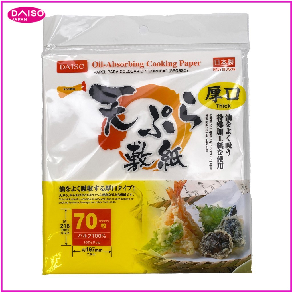 Giấy nấu ăn thấm dầu Loại dày 70 TỜ