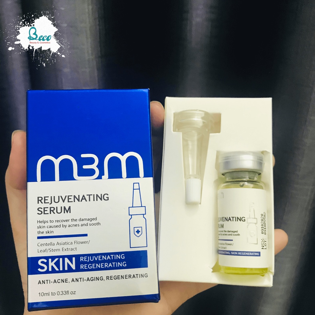 Tinh chất tế bào gốc phục hồi da mụn , lão hóa M3M Rejuvenating Serum 10ML