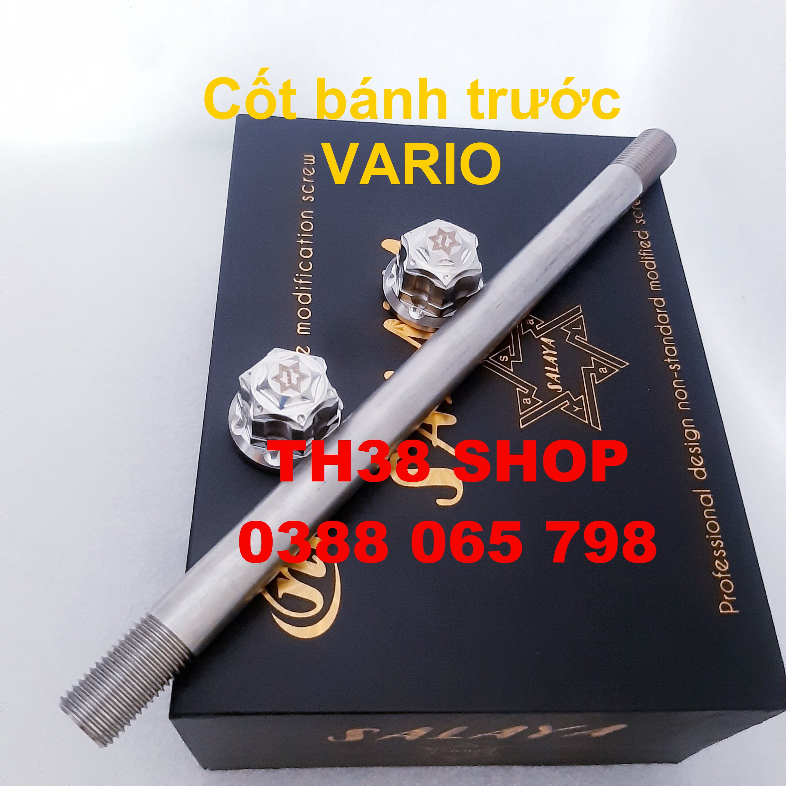 [HCM]cốt bánh trước vario tán bít đầu salaya